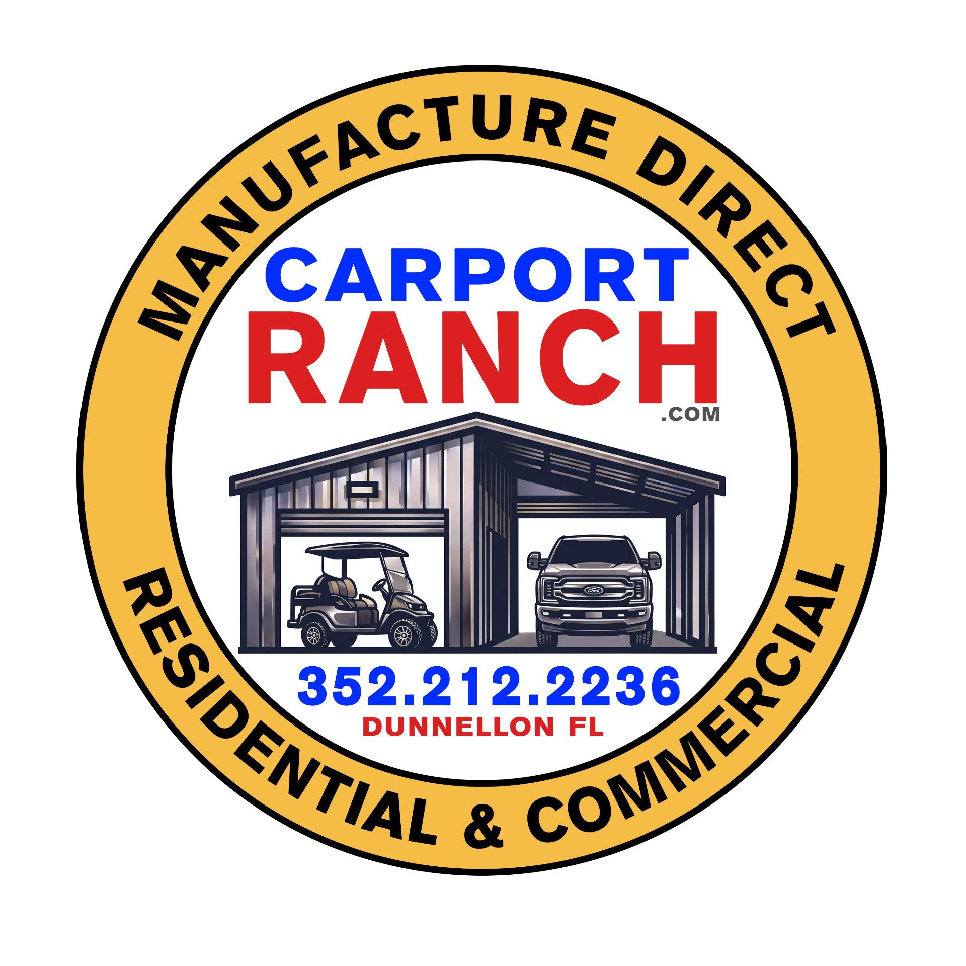 Carport Ranch — Manufacture Direct, Dunnellon FL